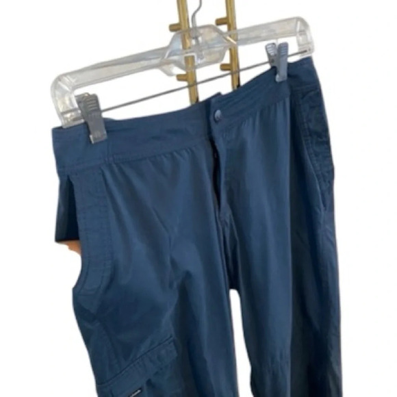 prAna teal outdoor cargo hiking , climbing , camping pants gorpcore - Picture 4 of 8